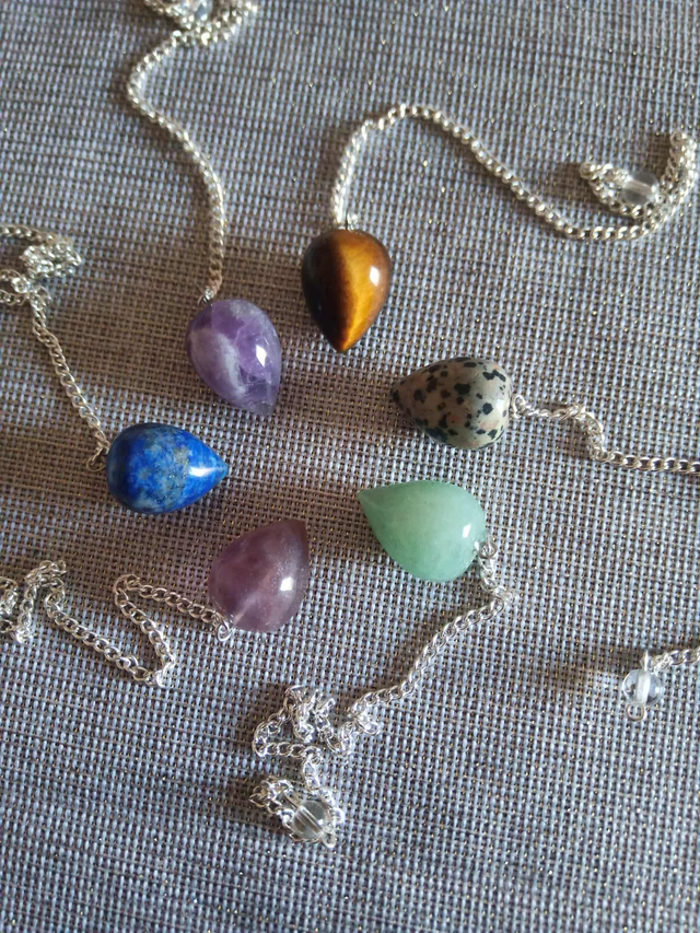 Pendule goutte de Rosée Cristal