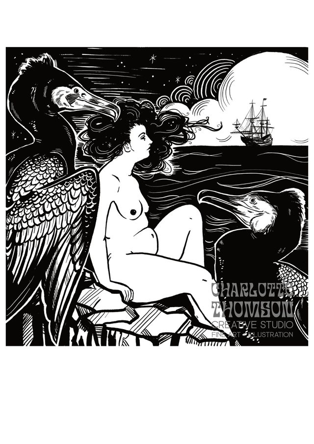 Siren - Limited Edition (5/5) Archival Giclee Print - A3 Size