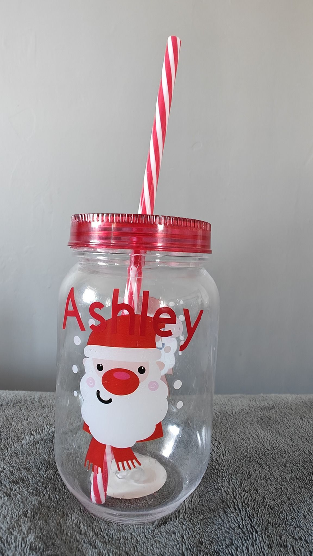 Santa Mason Jar