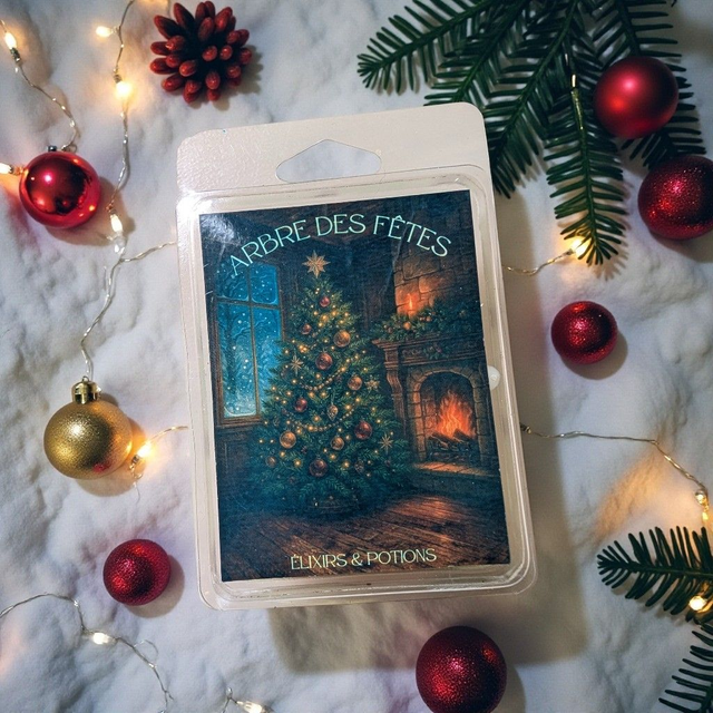 Fondant parfumé "Arbre des Fêtes" (sapin de Noël)
