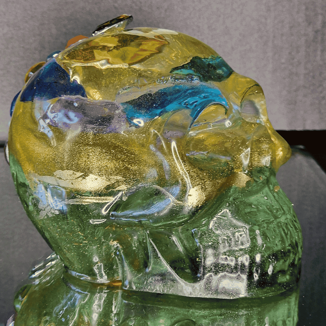 TETE DE MORT CRAZY PUNK