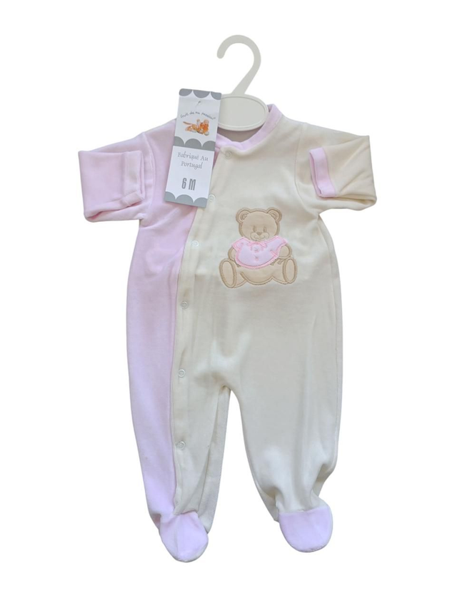 Pyjama brodé fille (6 mois)