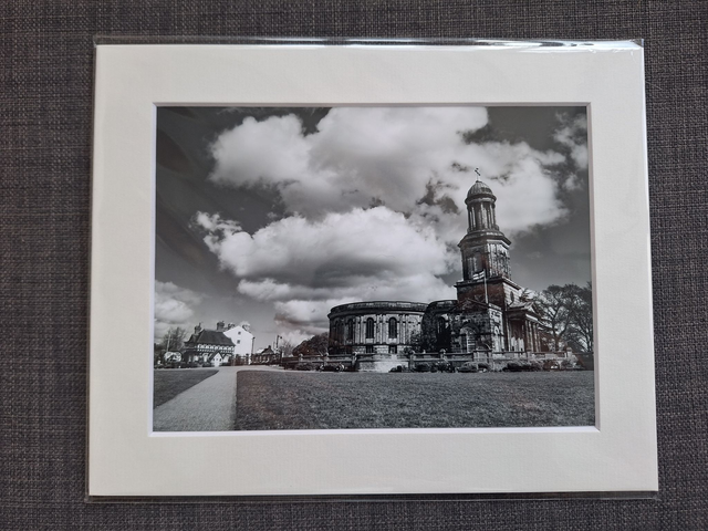 Mounted Photographs by Plantography - St Chads from The Quarry, Shrewsbury