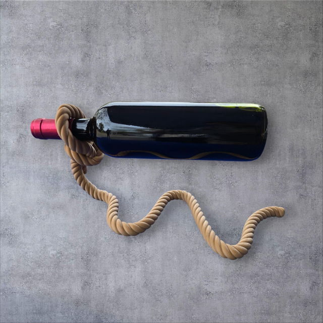 Porte-bouteilles - Magique en forme de corde