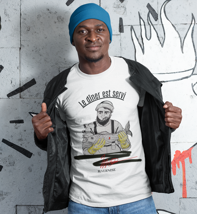 R. b.5 - T-shirt Homme - Le dîner est servi
