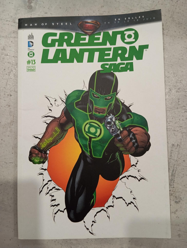 Comics green lantern saga #13