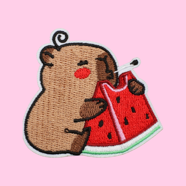 Capybara with Watermelon