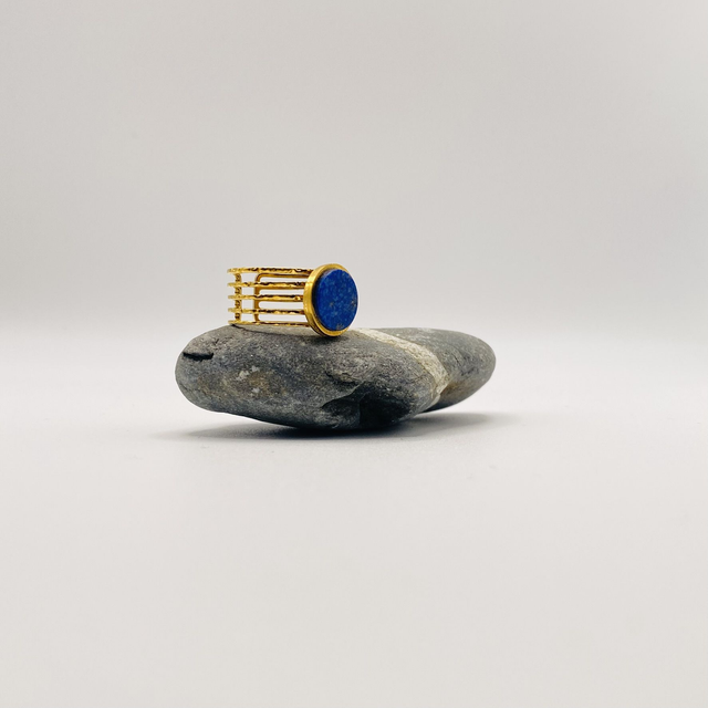 Bague Olympe - lapis lazuli