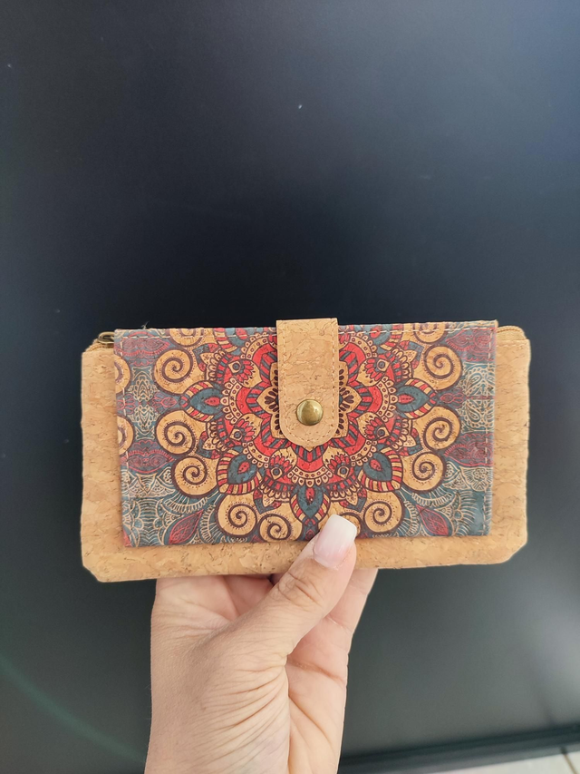 Cork portefeuille mandala