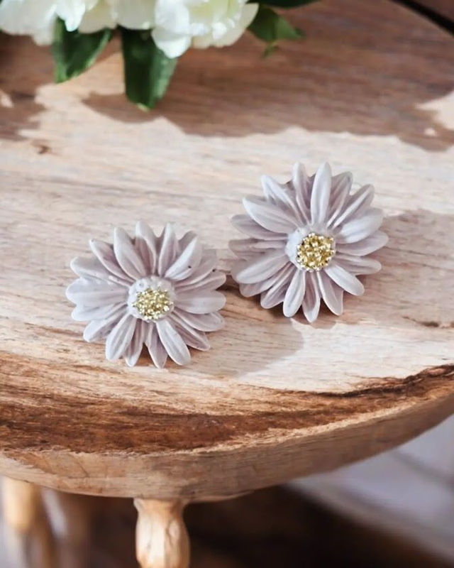 Boucles d&#039;oreilles fleur
