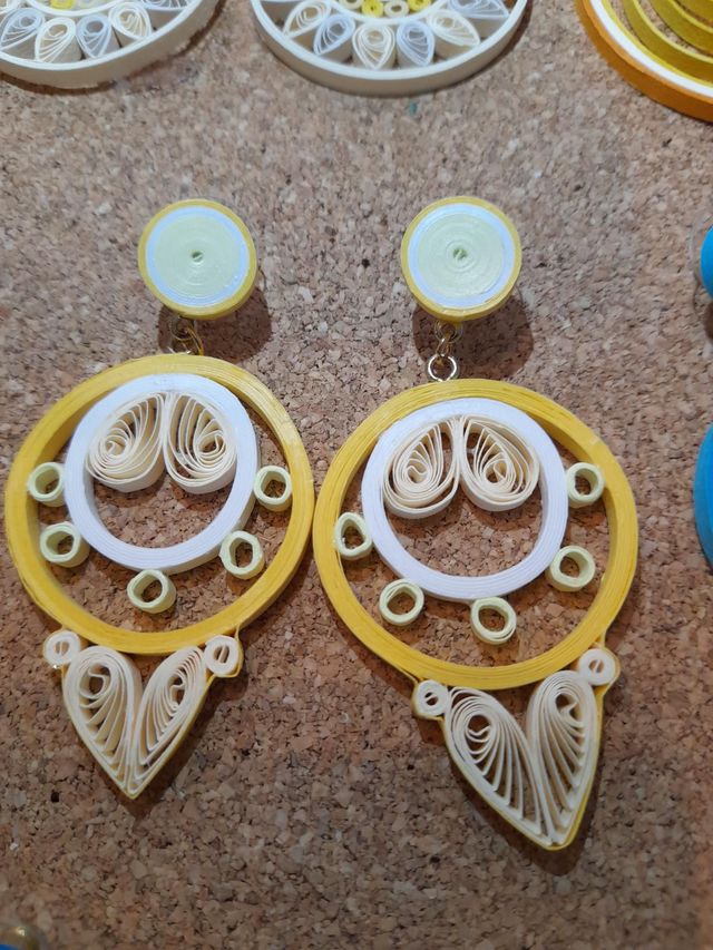 Pendientes boho corazon