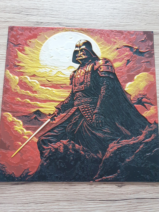 Plaque Deco Dark Vador 2