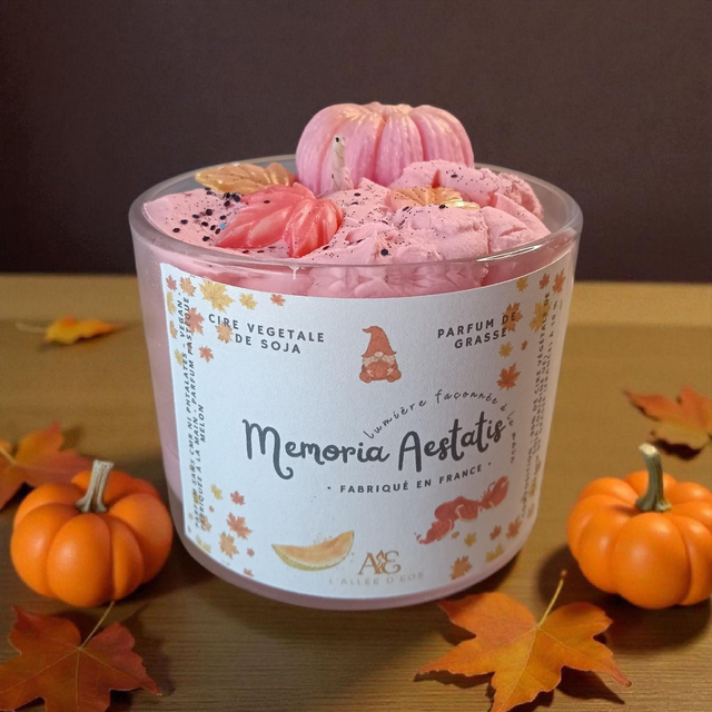Bougie Gourmande Memoria Aestatis - Pastèque/Melon