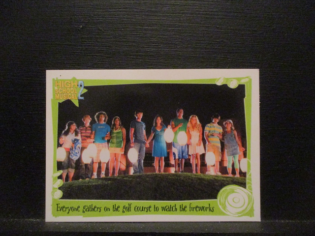 High School Musical 2 Original Trading Card #96