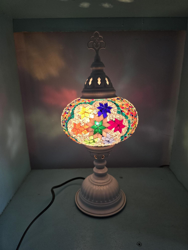 Large Mosaic Table Lamp