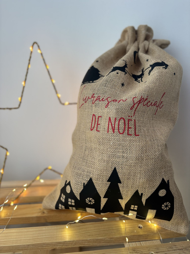 Hotte de Noël - "Livraison spéciale de Noël"