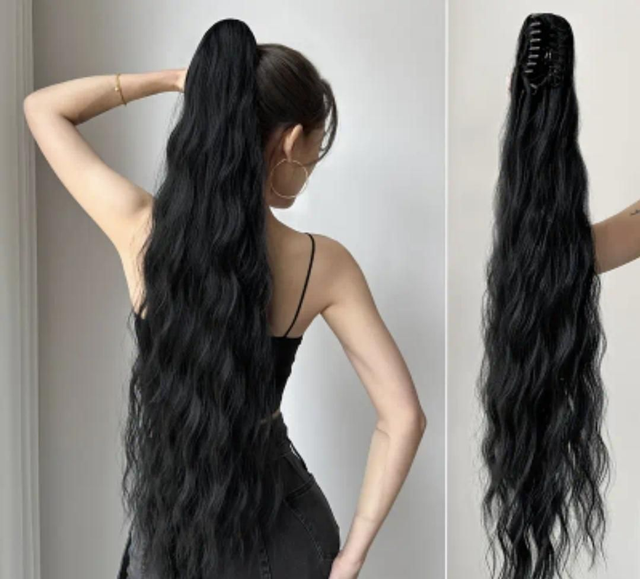 CODA DI CAVALLO DI CAPELLI SINTETICI 