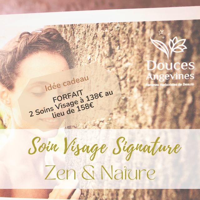 Forfait 2 soins visage Signature Zen &amp; Nature 