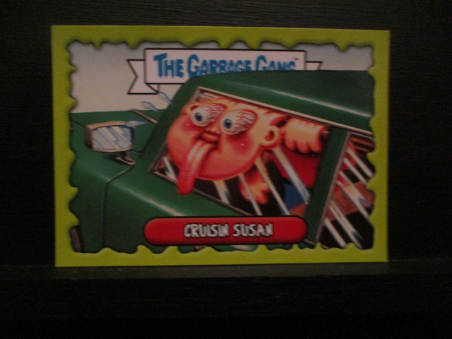 Cruisin Susan - (Topps) The Garbage Gang Original Trading Card #11