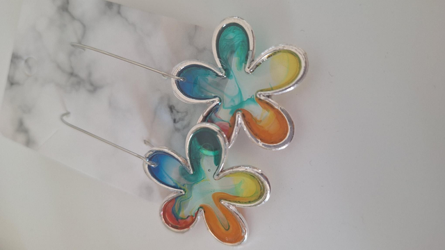 Seconde chance fleur multicolores
