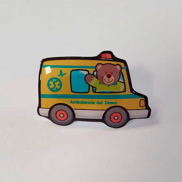Pin Ambulancia del Deseo