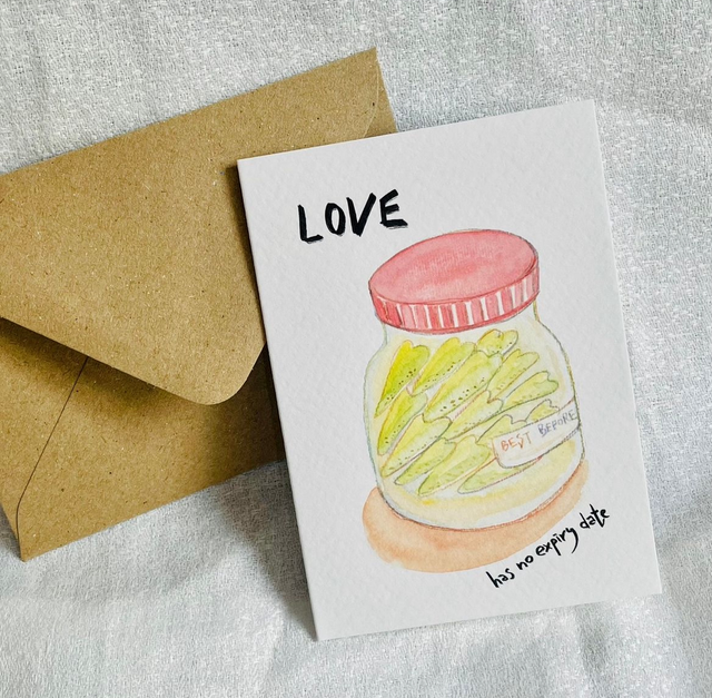 GreetCard- Bottle of Love 