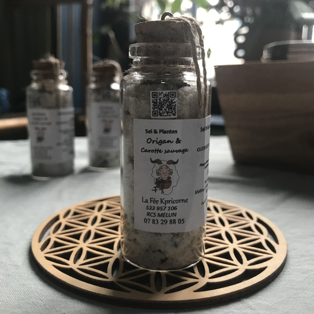 SELde Guérande Fin-ORIGAN &amp; CAROTTE SAUVAGE [BIEN-ETRE Culinaire]