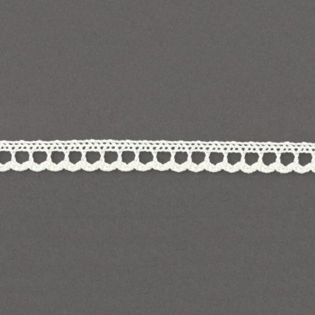 Dentelle Merletto Blanche 9mm