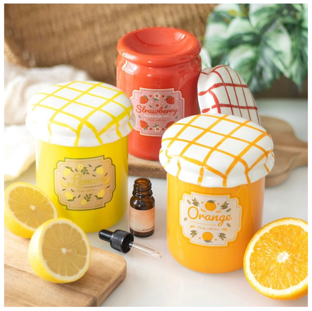  Jam Jar Ceramic Tea Light Burner