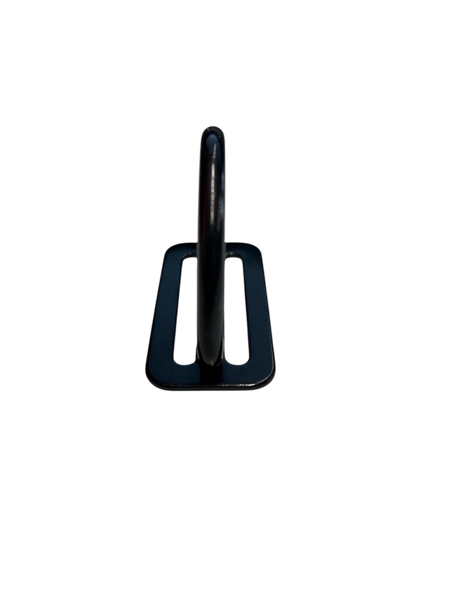 TEC line D-ring inox noir 90°