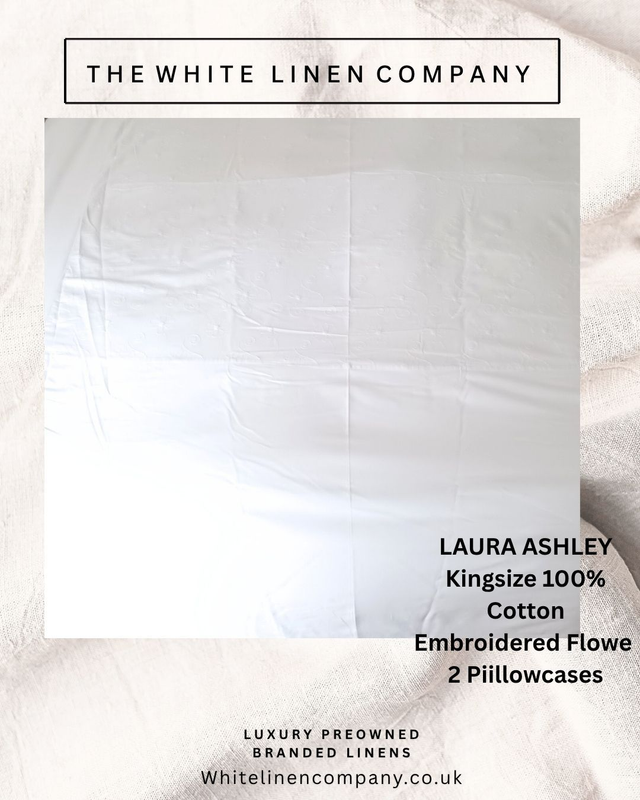 CHARTER CLUB - Subtle Striped DOUBLE FLAT SHEET  - WHITE 10% Cotton Flat Sheet