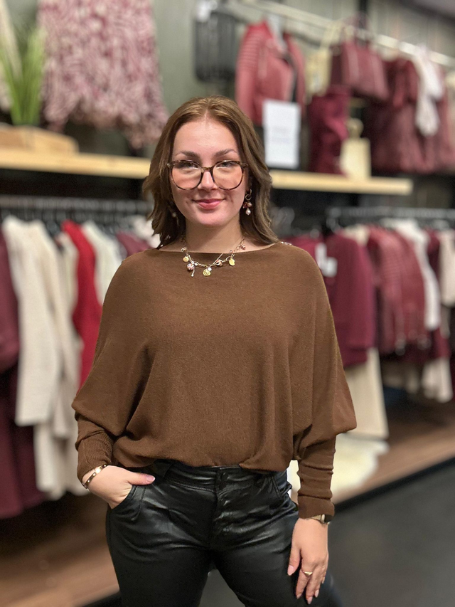 Vleermuistrui Anja choco