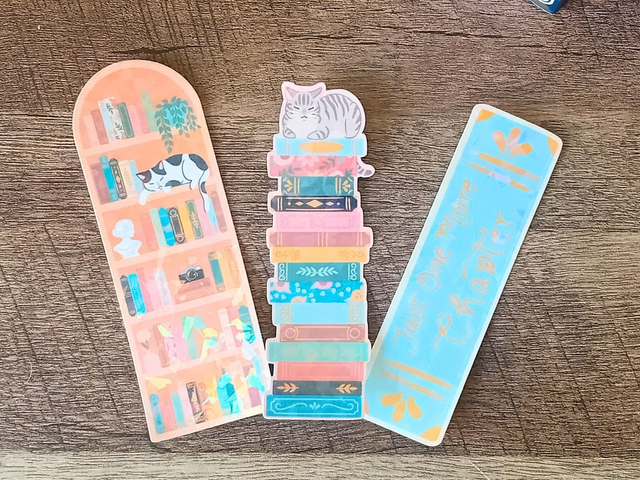 Marque-pages Holographiques – Lecture &amp; Chats – Lot ou à l’unité