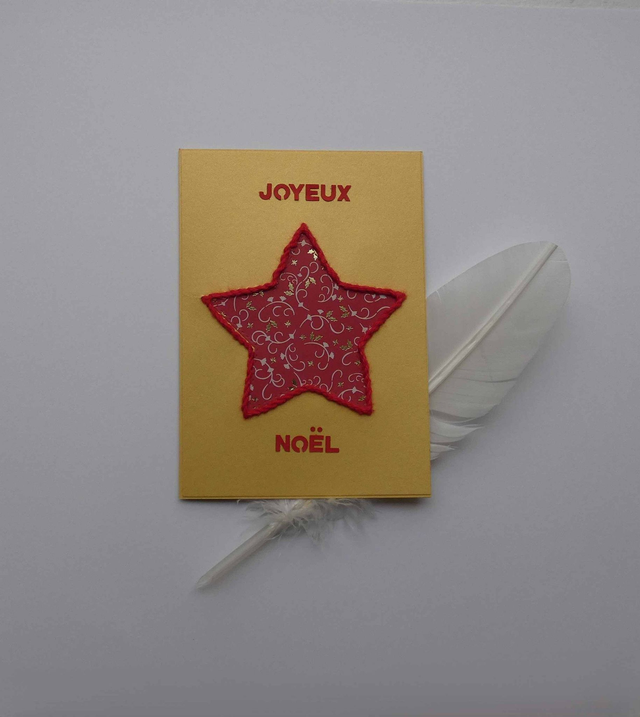 La jolie étoile de Noël