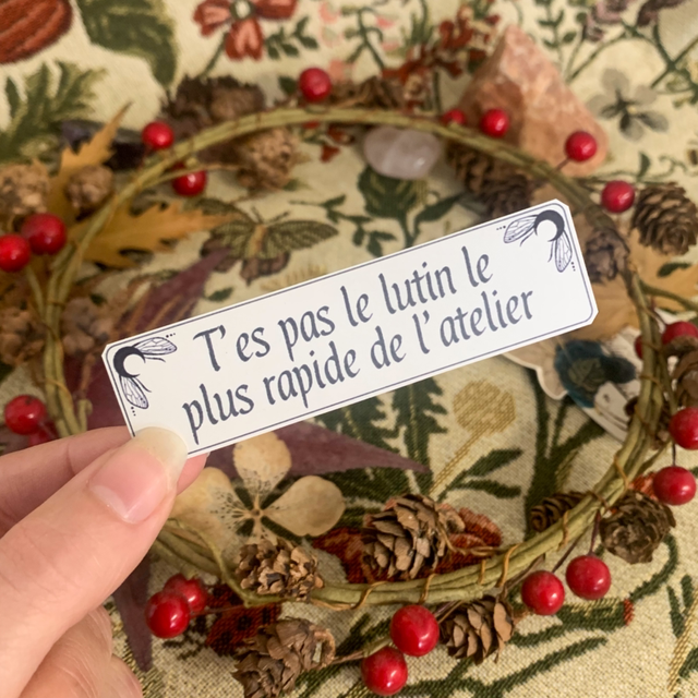 Sticker - Lutin atelier