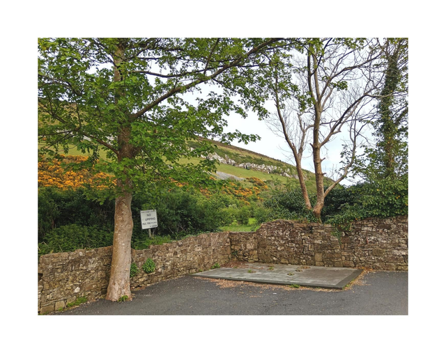 Caves of Keash, County Sligo on a Summers afternoon.  5" x 7 " Blank Greeting card with envelope. includes postage to all of Ireland.

