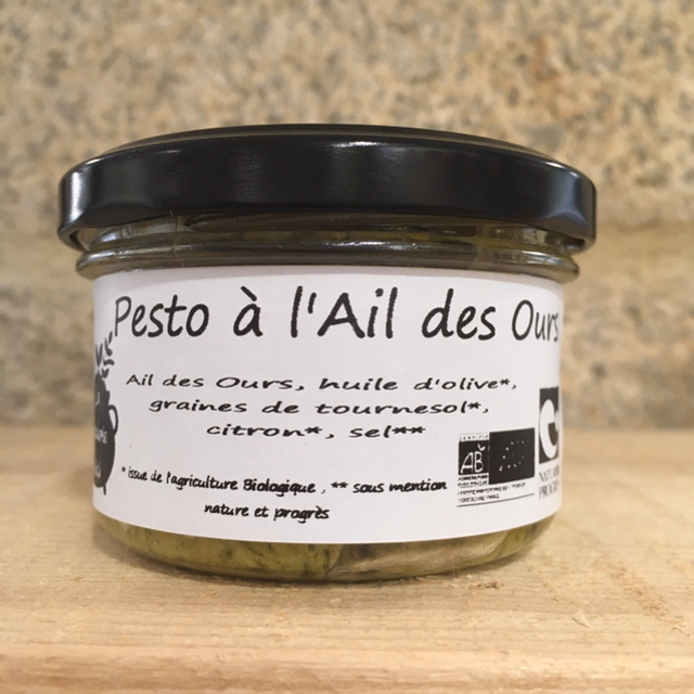 Pesto à l&#039;Ail des Ours Bio - 80g