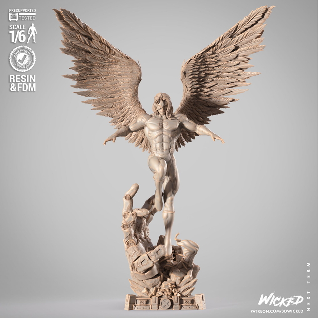 STATUE ANGEL série Xmen comics