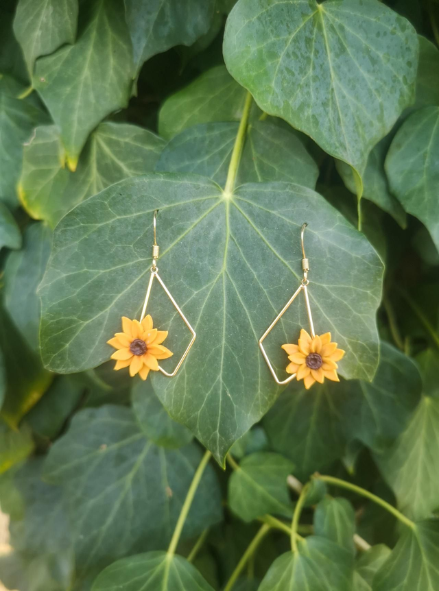 Collection Florale Vent d'automne - Boucles d'oreilles Linda