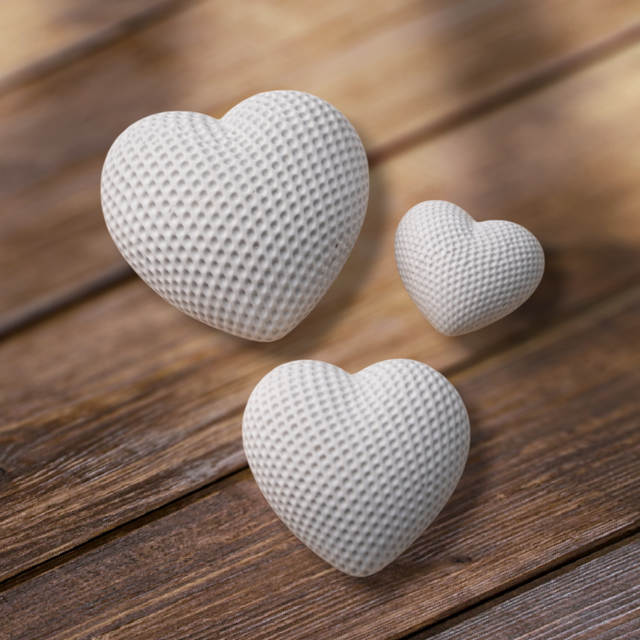 Dekoherzen "geriffelt"