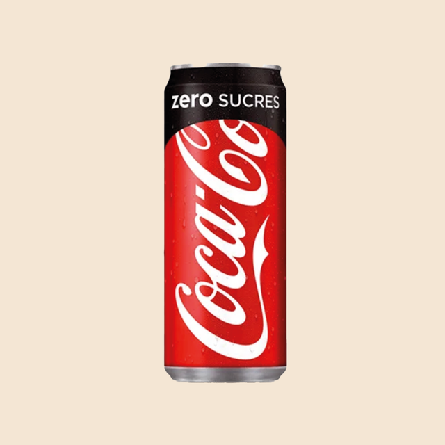 canette coca zéro