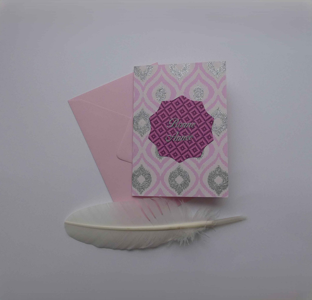 Bonne année en rose