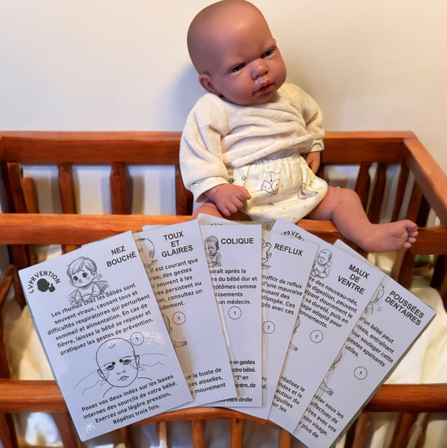 6 Fiches Pratiques “Massage Spécial Bébé”