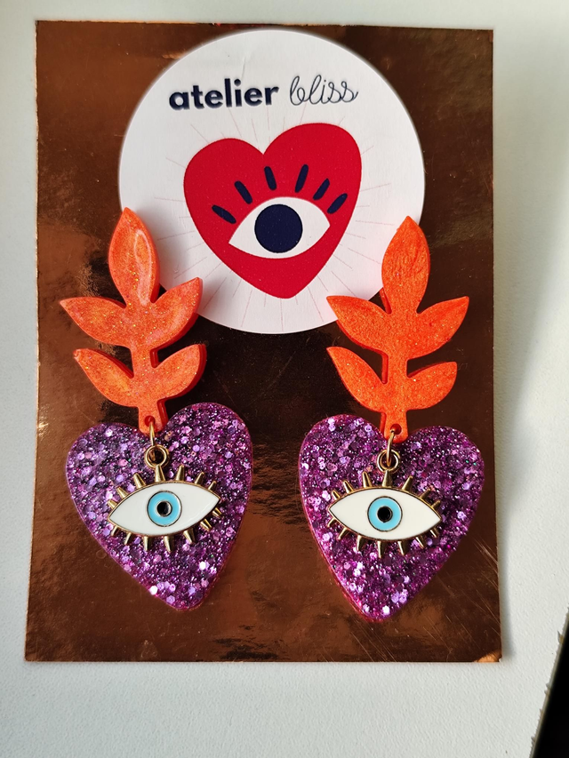 Boucles d&#039;oreilles L Cosmic Goddess