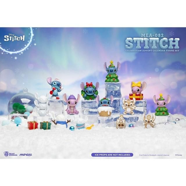 Beast Kingdom Stitch Celebration Advent Calendar Figure Set (Cookie) (Mini Egg Attack)