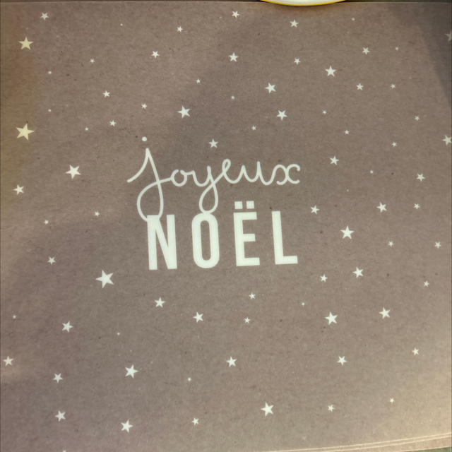 Set de table joyeux Noël 