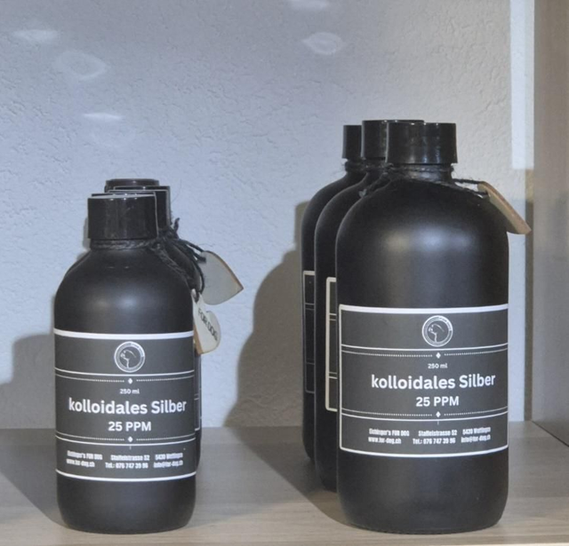 kolloidales Silber 25 PPM