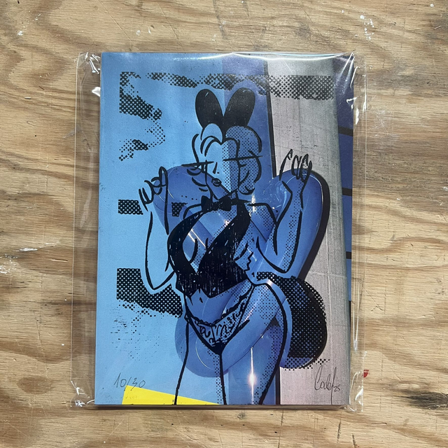 Xylo STEFANIA BUNNY LU balloon 13x18 cm sans cadre