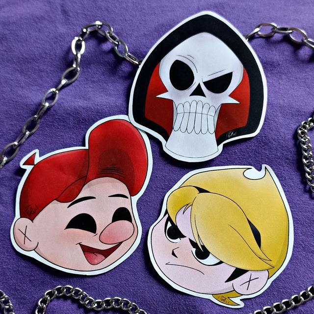 The Grim adventures of Billy and Mandy - stickers