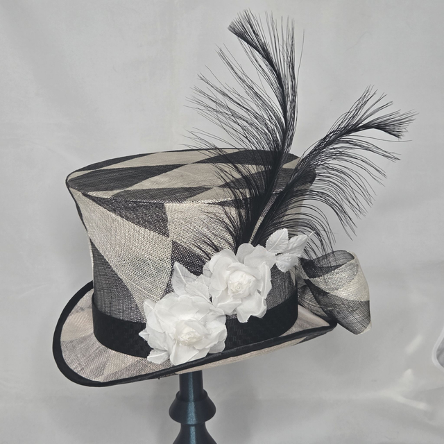 Haut de forme en Sinamay